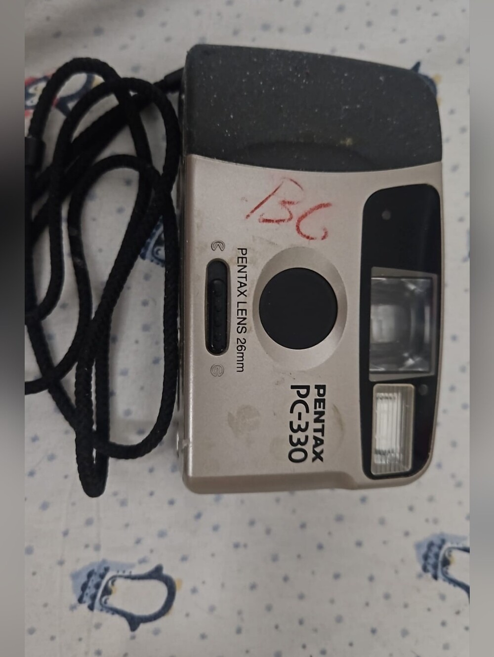 Pentax PC-330 35mm Compact Point And Shoot Film Camera (working)
